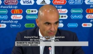 Mondial 2018 - Réactions de l’entraîneur belge après le match face au Japon...