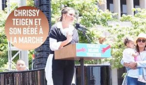 Chrissy Teigen défend les migrants avec un discours émouvant