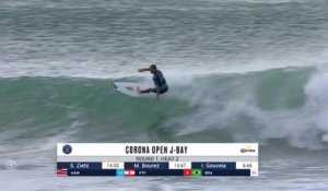 Adrénaline - Surf : Les meilleurs moments de la série de S. Zietz, M. Bourez et I. Gouveia (Corona Open J-Bay, round 1)