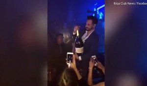 FAIL : il perd en quelques secondes 35.000 euros de champagne