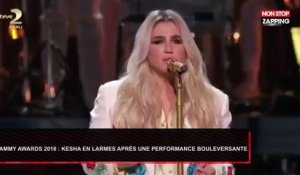 Grammy Awards 2018 : Kesha fond en larmes après une performance bouleversante (Vidéo)