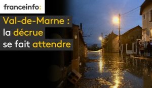 Val-de-Marne : la décrue se fait attendre