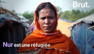 Nur, réfugiée rohingya au Bangladesh