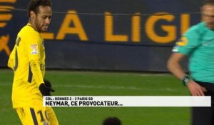 Rennes / PSG - Neymar provocateur ?