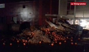 Agriculteurs. Opérations coup-de-poing à Brest