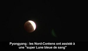 TIMELAPSE: la Super Lune visible à Pyongyang
