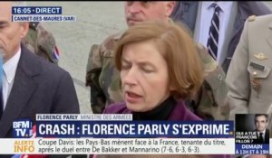 Crash d'hélicoptères: Florence Parly exprime "sa peine et sa solidarité" aux familles des victimes