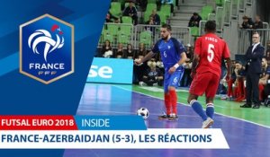 Futsal, Euro 2018 : France-Azerbaïdjan (3-5), les réactions