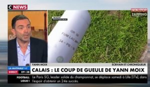 Yann Moix tacle les policiers de Calais et Emmanuel Macron (vidéo)