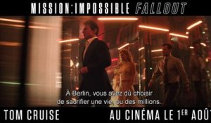 "Mission Impossible Fallout" : ue première bande-annonce spectaculaire