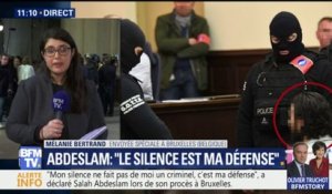 Abdeslam à son procès: "Mon silence, c'est ma défense. Je n'ai pas peur de vous"