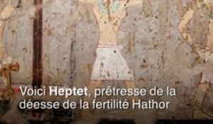 La tombe d'une prêtresse de l'Ancien Empire découverte en Égypte