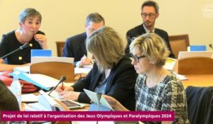 [Questions sur] Le projet de loi relatif à l'organisation des Jeux Olympiques et Paralympiques 2024