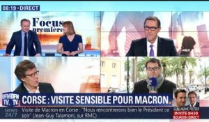 Focus première : Emmanuel Macron en visite sensible en Corse