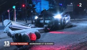 Intempéries : des chutes de neige perturbent le trafic en Île-de-France