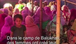 Le "camp des veuves", sanctuaire des femmes Rohingyas