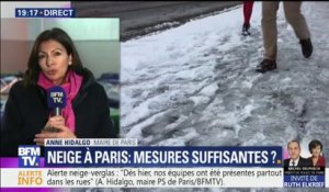 Neige: "On va être confrontés de plus en plus à des événements exceptionnels", dit la maire de Paris