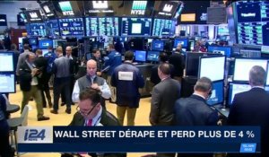 Wall Street perd plus de 4%