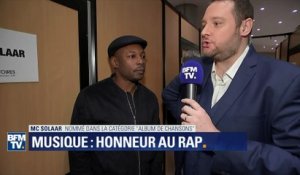 Victoires de la musique: "Le rap chante de plus en plus", pour MC Solaar