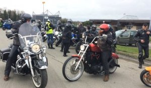 Rassemblement des motards en colère