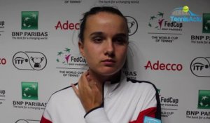 WTA / Fed Cup 2018 - Clara Burel, 16 ans, de l'Open d'Australie Junior à l'équipe de France : "J'en ai rêvé... le travail paye"