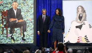 Le couple Obama en portraits