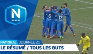 Tous les buts (J21)