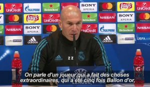 Football: entraînement du Real Madrid avant le choc face au PSG