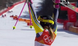 JO 2018 : Ski alpin - Slalom Femmes. Frida Hansdotter championne olympique !