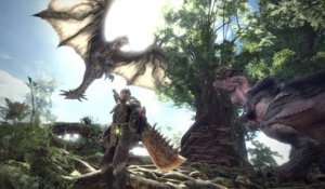 Monster Hunter World - Combat aérien contre le Legiana