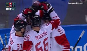 JO 2018 : Hockey sur glace hommes : Le Canada de Rene Bourque surclasse la Suisse