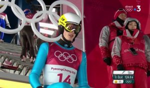 JO 2018 : Saut à ski - Première manche. Jonathan Learoyd éliminé