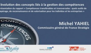 Journée sur la GPEEC du 11/12/2017 : Michel Yahiel, commissaire général de France Stratégie