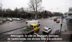 Stuttgart, berceau de l'automobile, divisé face à la pollution