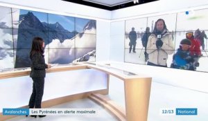Avalanches : les Pyrénées en alerte maximale