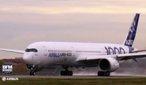 Airbus livre son premier A350-1000, le plus gros avion de ligne européen après l'A380