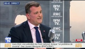 Louis Aliot: “Quand Jean-Marie Le Pen parle de gestion démocratique du FN quand il était président, ça me fait beaucoup rire”