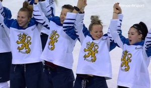 JO 2018 : Hockey sur glace - Tournoi féminin. La Finlande s'adjuge la médaille de bronze !