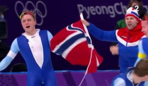 JO 2018 : Patinage de vitesse - Poursuite par équipes hommes. La Norvège domine la Corée !