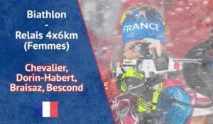 JO 2018 - En Bronze - Le relais français décroche une 15e médaille