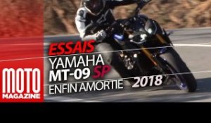 Yamaha MT 09 SP 2018 - en suspension - Essai Moto Magazine
