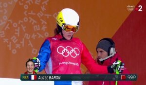 JO 2018 : Ski Cross femmes - Alizée Baron se classe cinquième