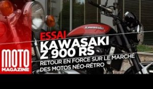 Kawasaki Z900 RS - Dans la lignée des Z900  - Essai 2018 Moto Magazine