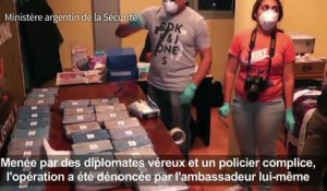 Argentine: 400 kilos de cocaïne dans l'ambassade de Russie