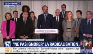 Radicalisation: "Ce combat l'Etat ne pourra pas le gagner sans les musulmans de France", rappelle Edouard Philippe