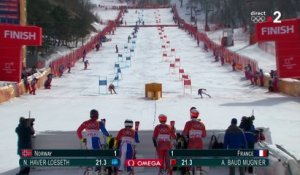 JO 2018 : Ski alpin - Equipes mixtes petite finale : La France au pied du podium