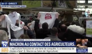 Salon de l’agriculture: Macron sifflé par les agriculteurs en colère