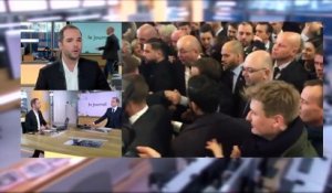"Les yeux dans les yeux" : après les sifflets, l'échange tendu entre Macron et un agriculteur au Salon de l'agriculture