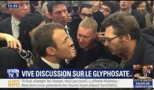 “Vous m’avez sifflé dans le dos”: Emmanuel Macron hausse le ton face aux agriculteurs