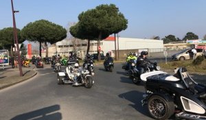80 km/h : les motards manifestent sur la route